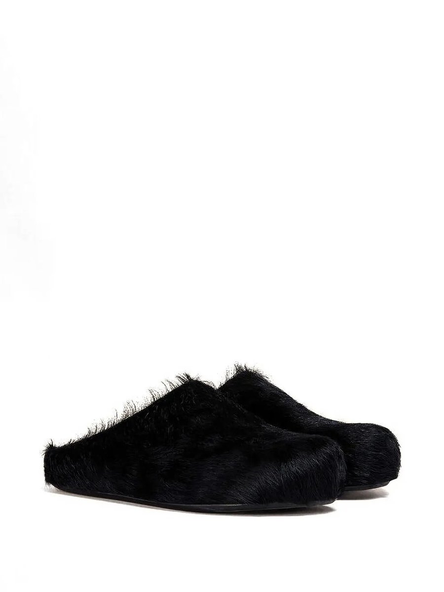 Marni Fussbett Sabot Black